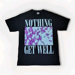 Nothing Get Well Pills T-Shirt Medium Alstyle Metal Rock Band Tee